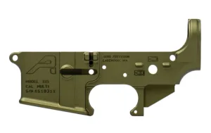 Aero Precision AR15 Stripped Lower Receiver - Gen 2 - with Trigger Guard - OD Green Anodized